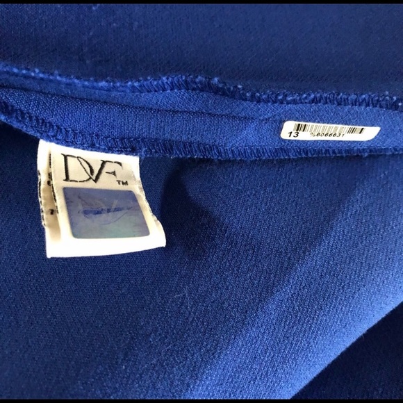 Gorgeous color block DVF wrap dress - Picture 5 of 6